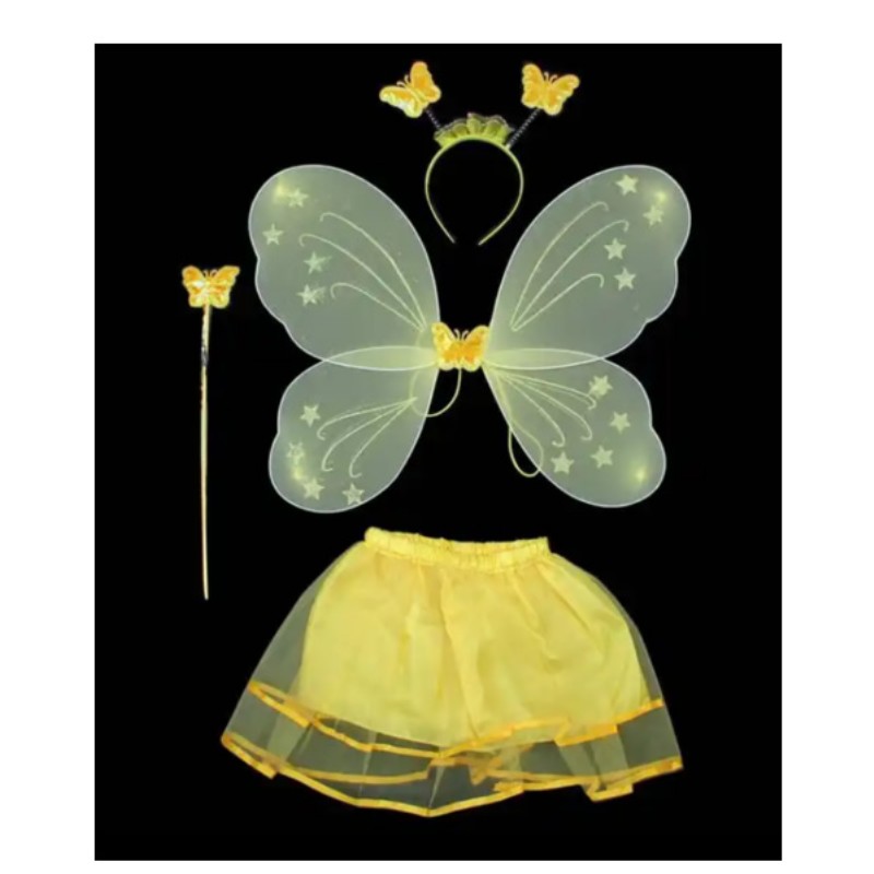 Jelmez Pillangó 4 részes Sárga