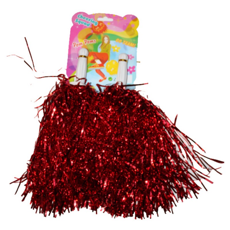 Jelmez Pom-Pom Piros