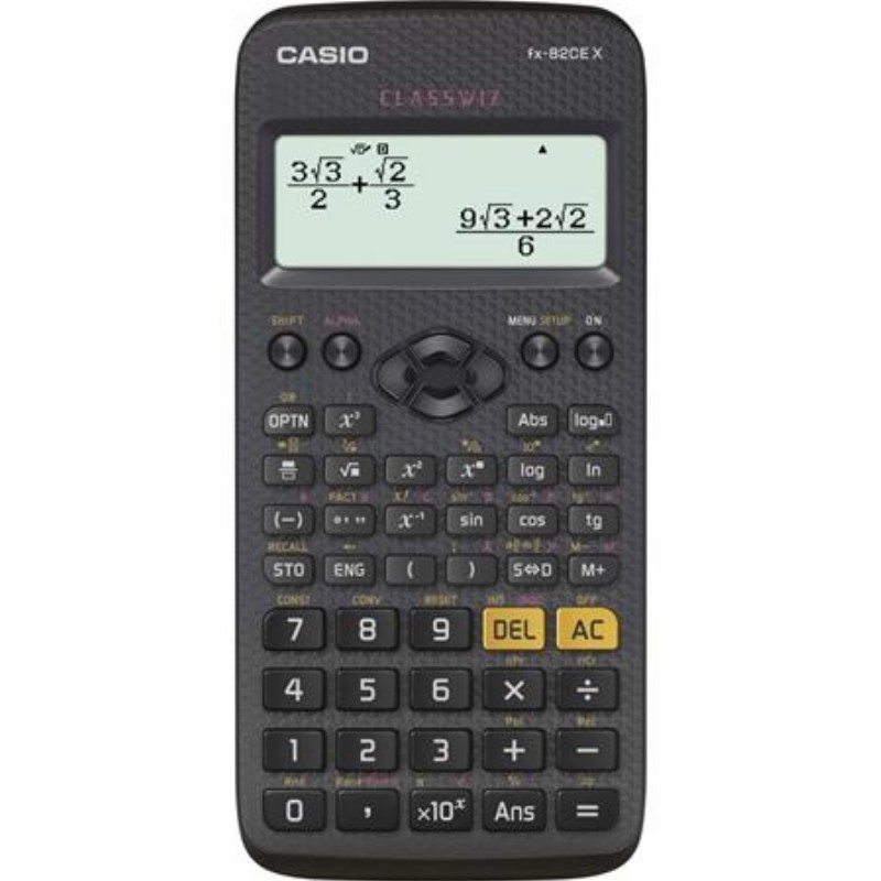 Számológép Casio tudományos 379 funkció FX-82 CE X