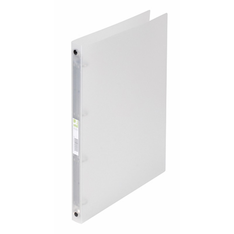 Gyűrűskönyv Q-Connect A/4 4 gyűrűs 20 mm Áttetsző