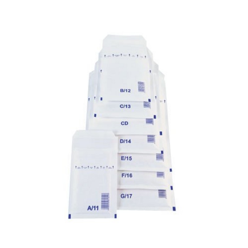 Boríték buborékos F/16 240x50/220x340 mm