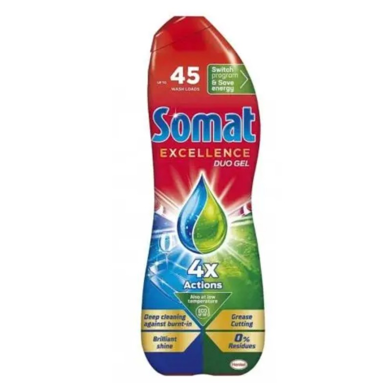 Mosogatógépbe mosogató Somat 810ml Excellence Duo Gél