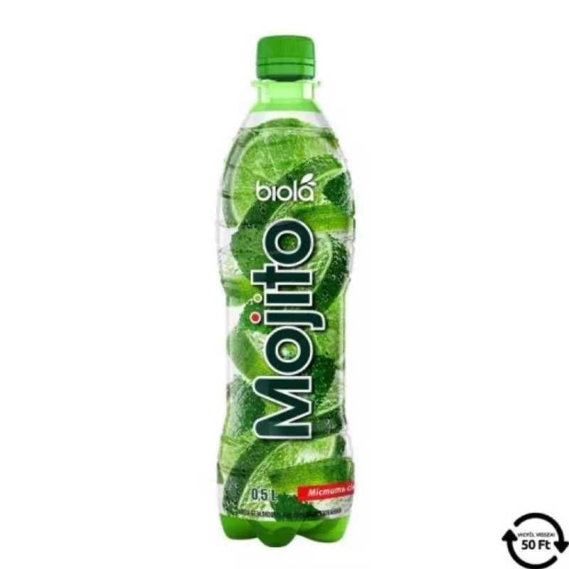 Üdítőital Biola 0,5L Mojito visszaváltható