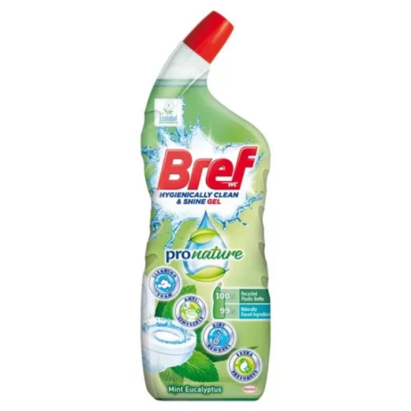 WC tisztító Bref kacsa 700ml Mint Eucalyptus