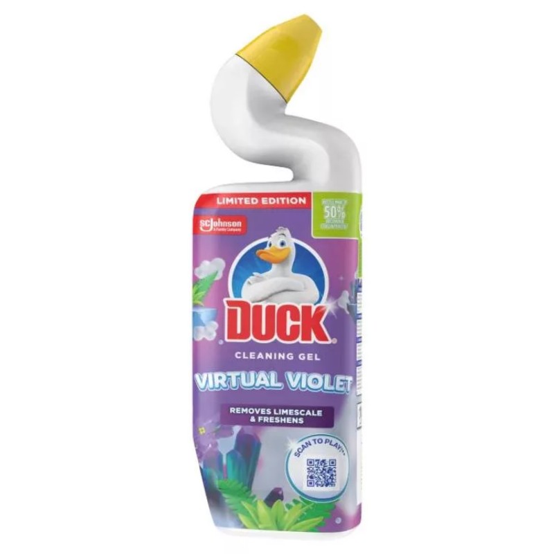 WC tisztító gél Duck 750ml Virtual Violet