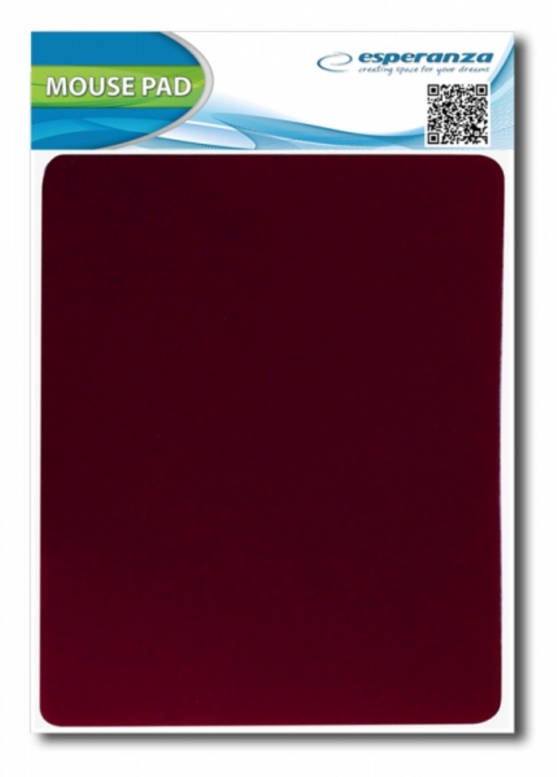 Egérpad Esperanza Textile Red EA145R