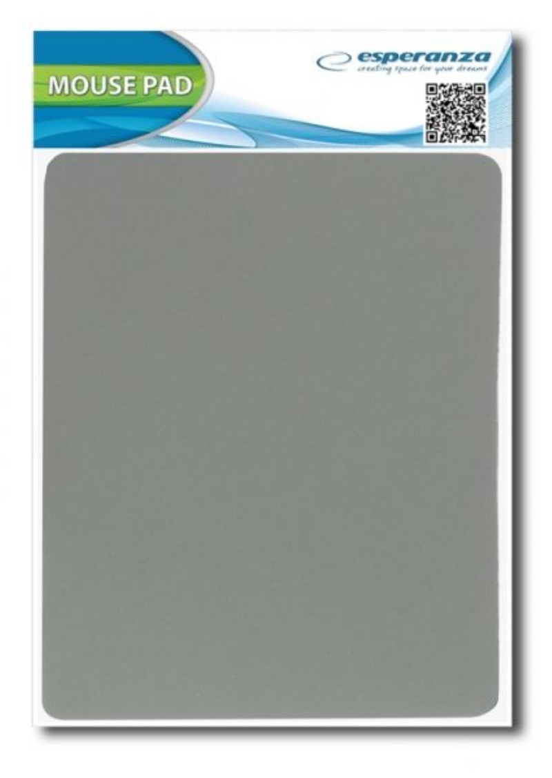 Egérpad Esperanza Textile Grey EA145E