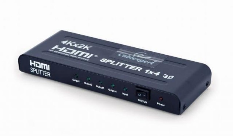 Adapter Gembird HDMI Splitter 4 portos DSP-4PH4-02