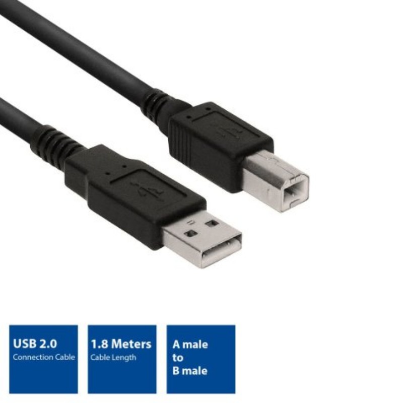 Kábel Eminent 2.0 USB A - USB B 3 M