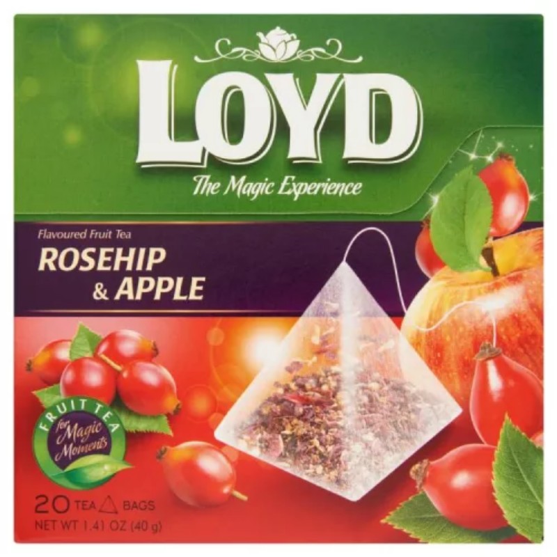 Tea Loyd 20x2g Rosehip & Apple