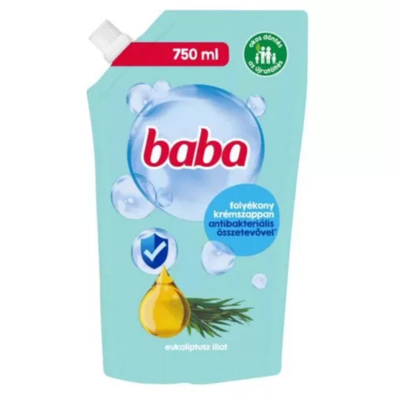 Folyékony szappan Baba 750ml Eukaliptusz