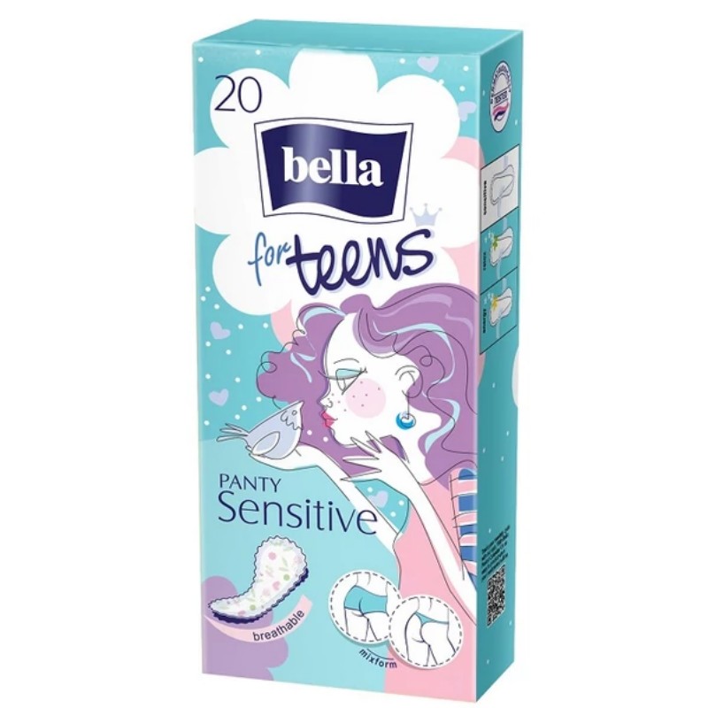 Tisztasági betét Bella 20db/csomag for Teens Sensitive