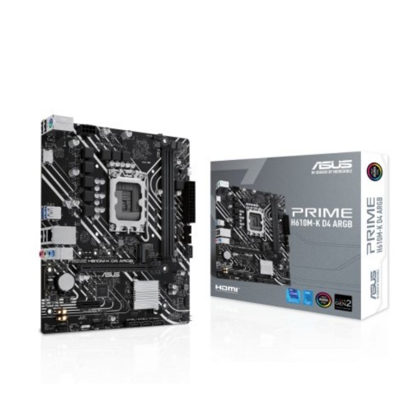 Alaplap Asus PRIME H610M-K D4 ARGB
