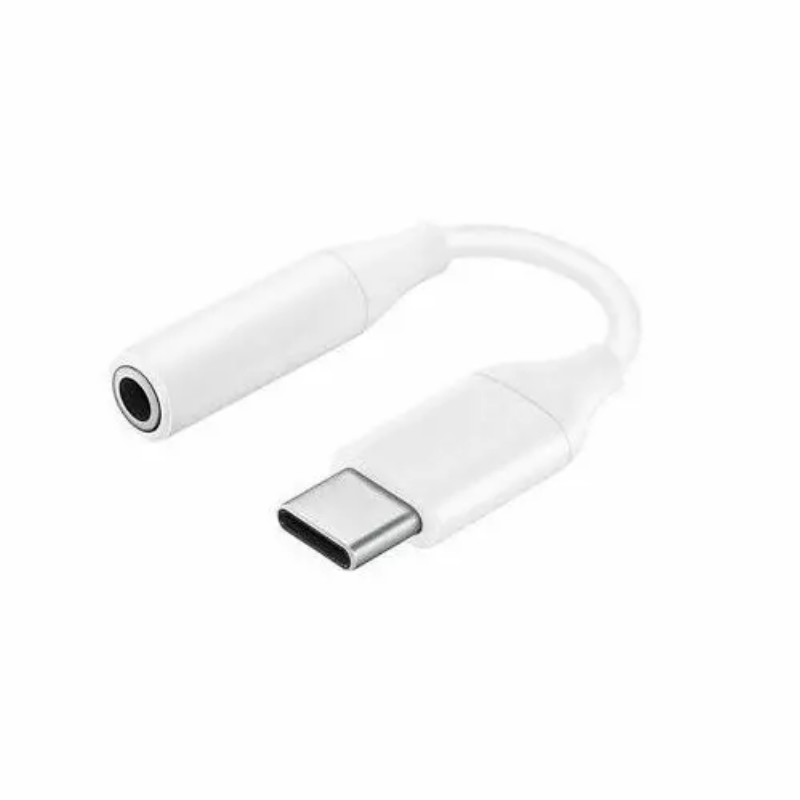 Adapter Samsung 3.5 jack aljzat - Type-C fehér