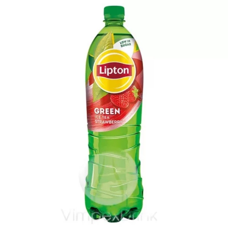 Üdítőital Lipton 1,5L Zöldtea Eper Visszaváltható