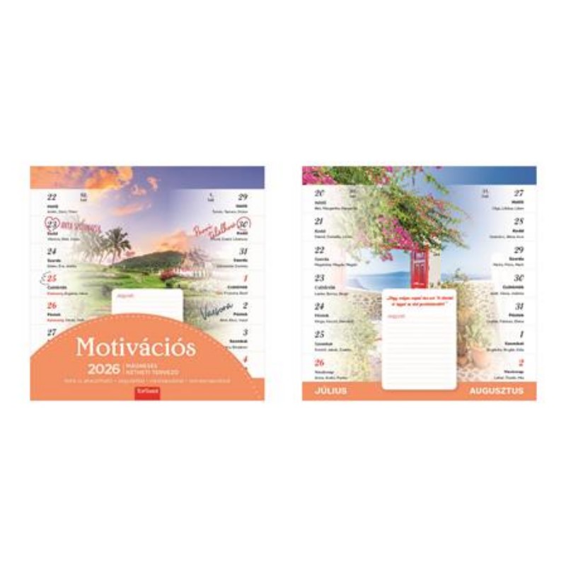 Naptár fali Toptimer 2026 Mágneses 