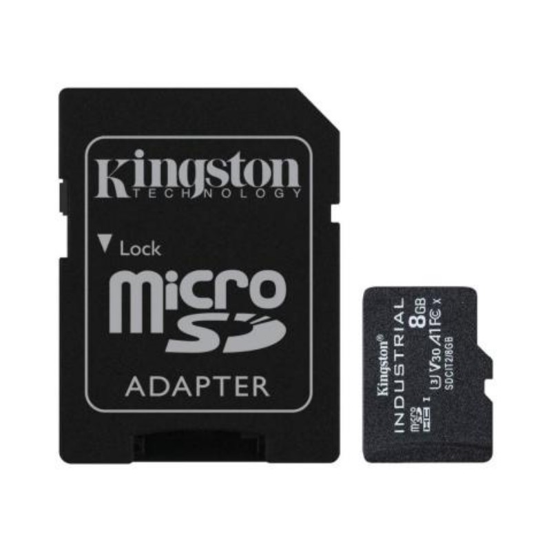 Memóriakártya Kingston 8GB microSDHC Class 10 CL10 U3 V30 A1*