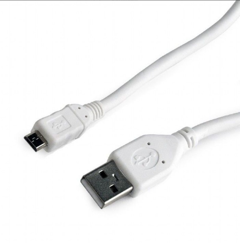 Kábel Gembird CCP-MUSB2-AMBM-W micro USB 2.0