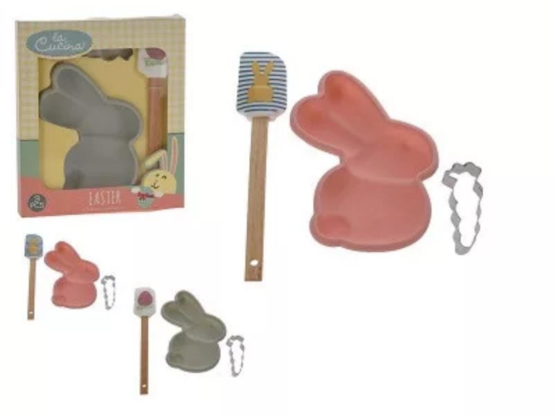 Sütőforma Szilikon 3 Részes Húsvéti