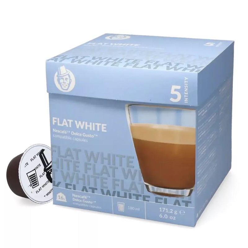 Kávé kapszula Kaffekapslen 16db/csomag Flat White
