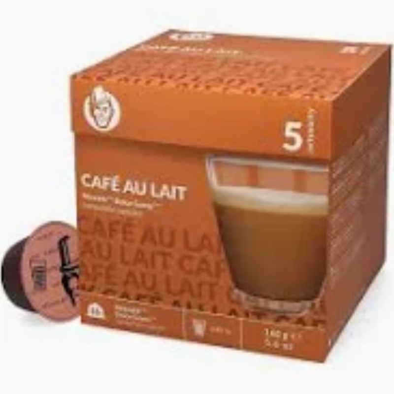 Kávé kapszula Kaffekapslen 16db/csomag Caffe Au Lait