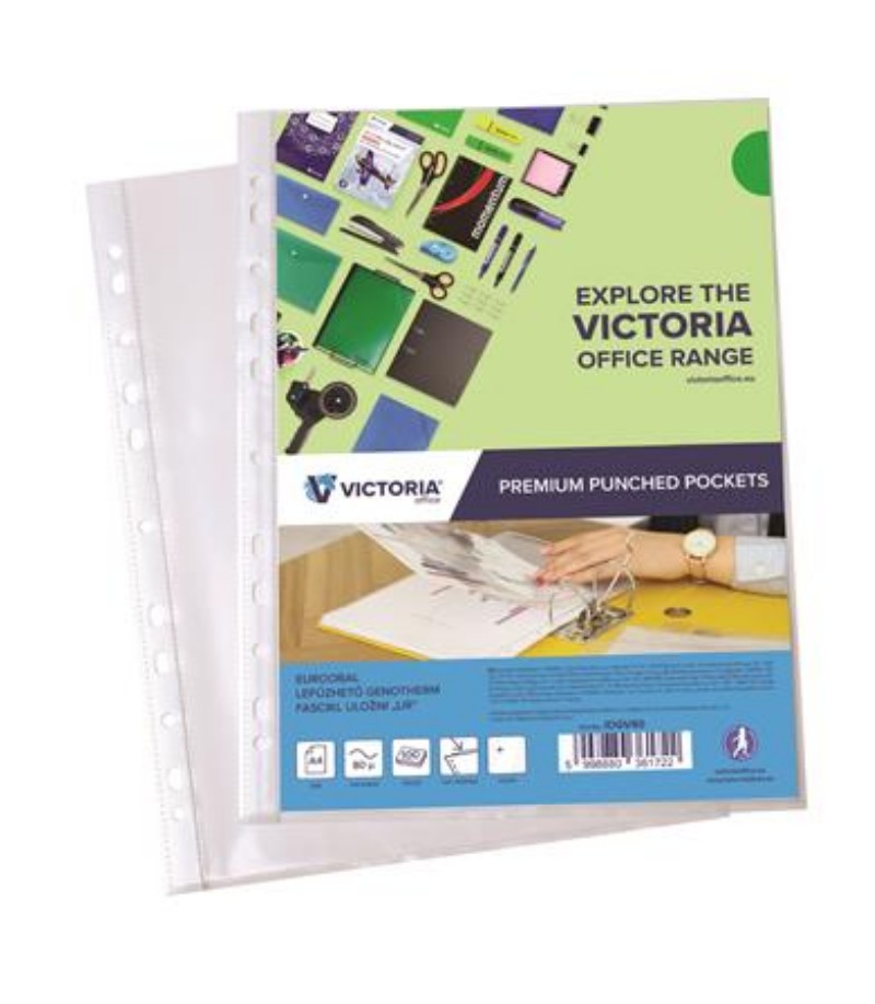 Genotherm Victoria A/4 Lefűzhető 80 mikron víztiszta