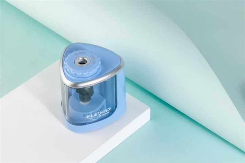 Hegyező Flexoffice Asztali 1 Lyukú Elemes Flexio Kék