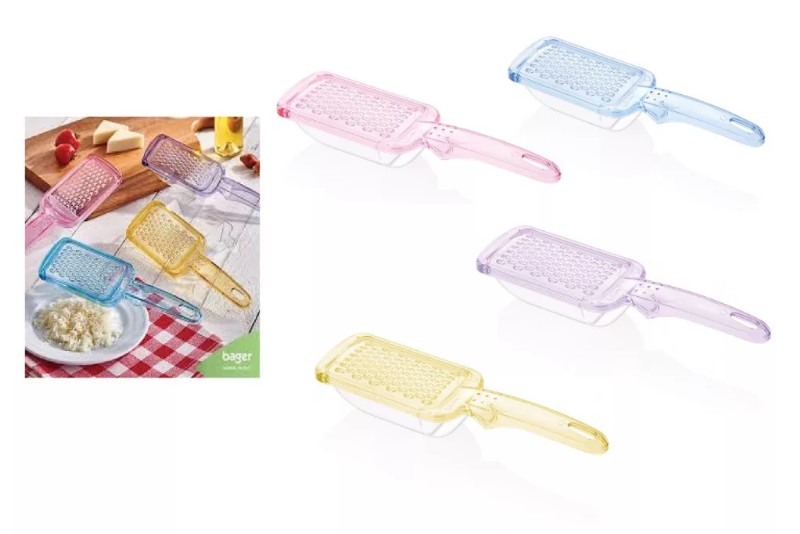 Reszelő Műanyag Nyéllel és Tartállyal Több szín