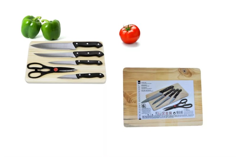 Konyhai Készlet Excellent Houseware 6 Részes