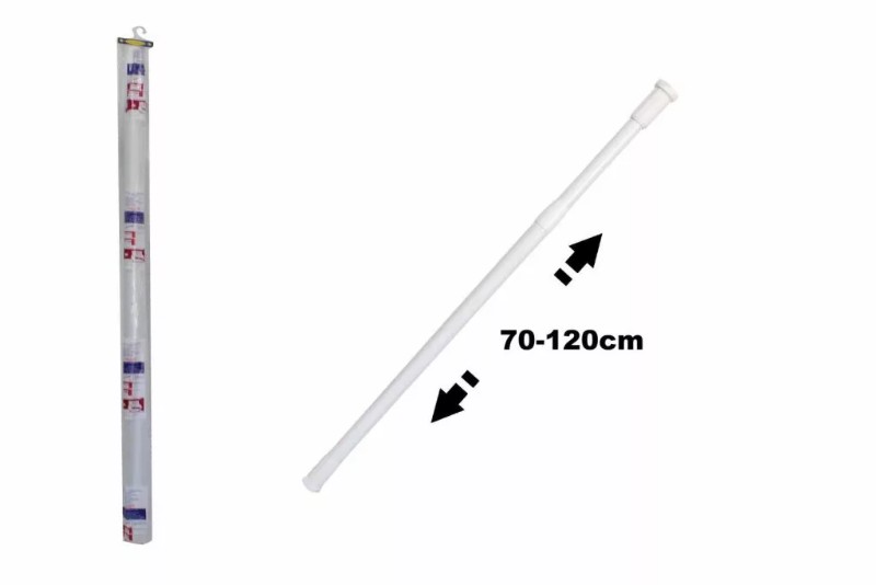 Zuhanyfüggönyrúd Enger Teleszkópos Fém 70-120 cm