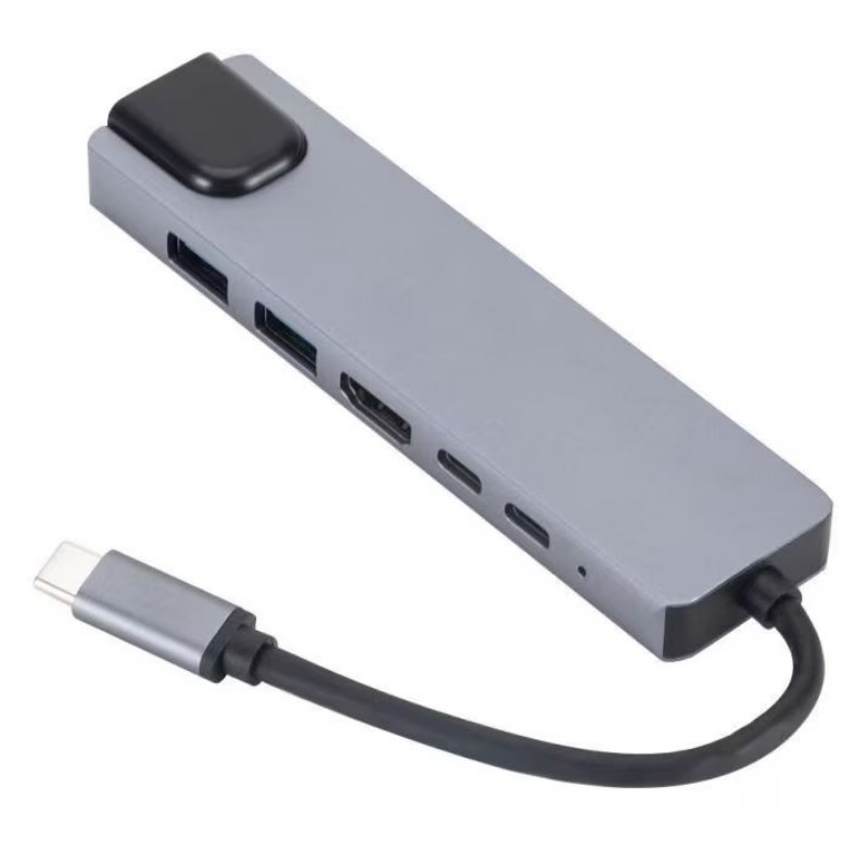 USB Hub Gembird A-CM-COMBO5-06 USB Type-C 5-in-1