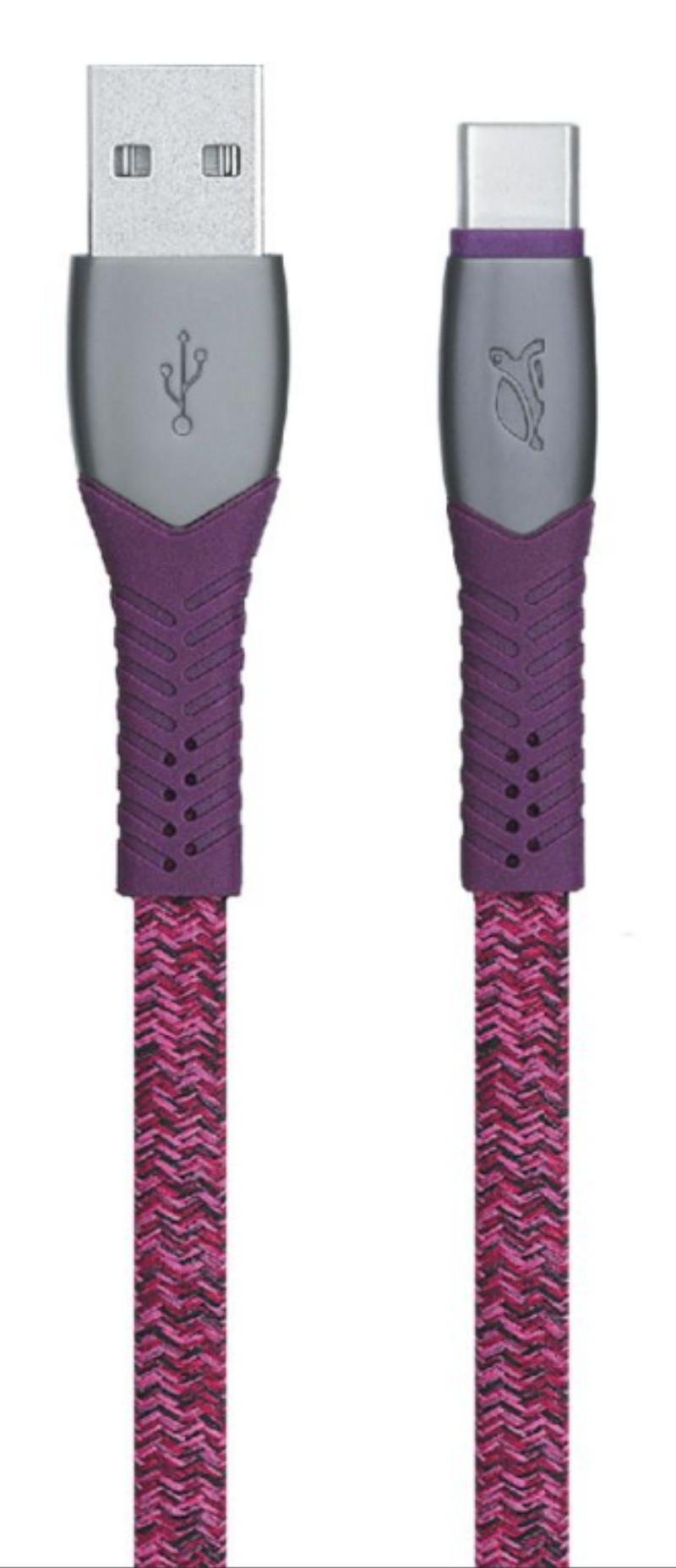 Kábel RivaCase Egmont PS6102 RD12Type-C / USB 2.0 cable