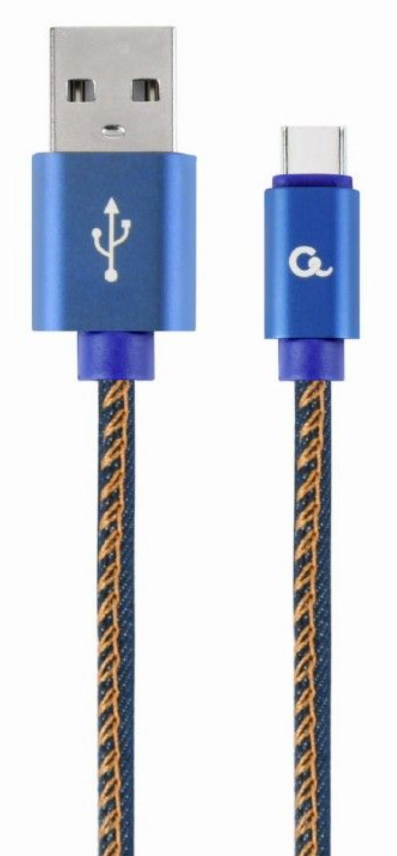 Kábel Gembird CC-USB2J-AMCM-1M-BL Premium jeans