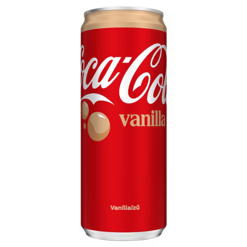 Üdítőital Coca-Cola 0,33L Vanilla Visszaváltható