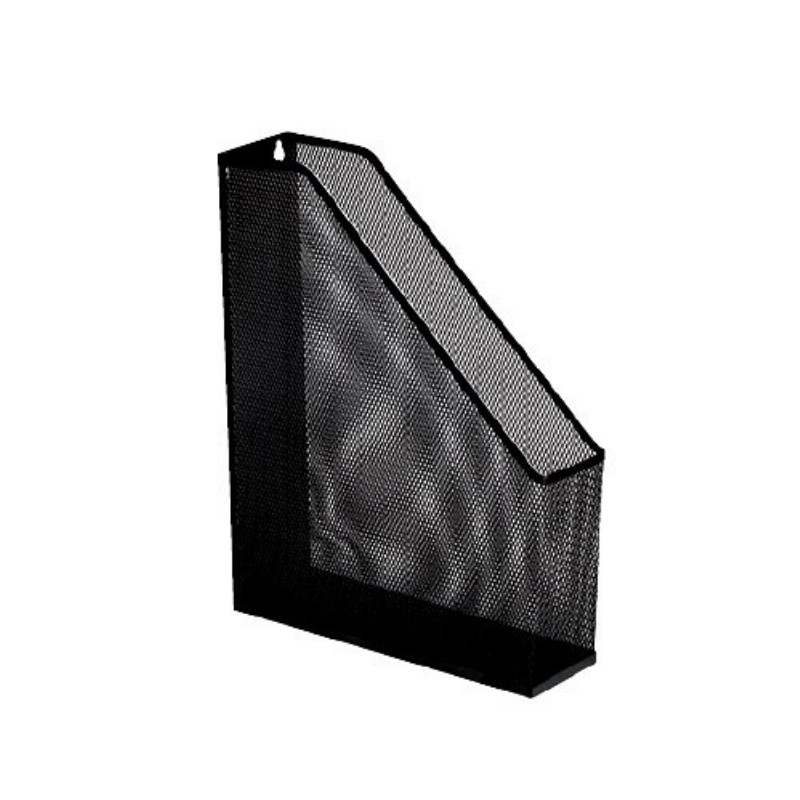 Irattartó papucs Q-connect fémhálós fekete