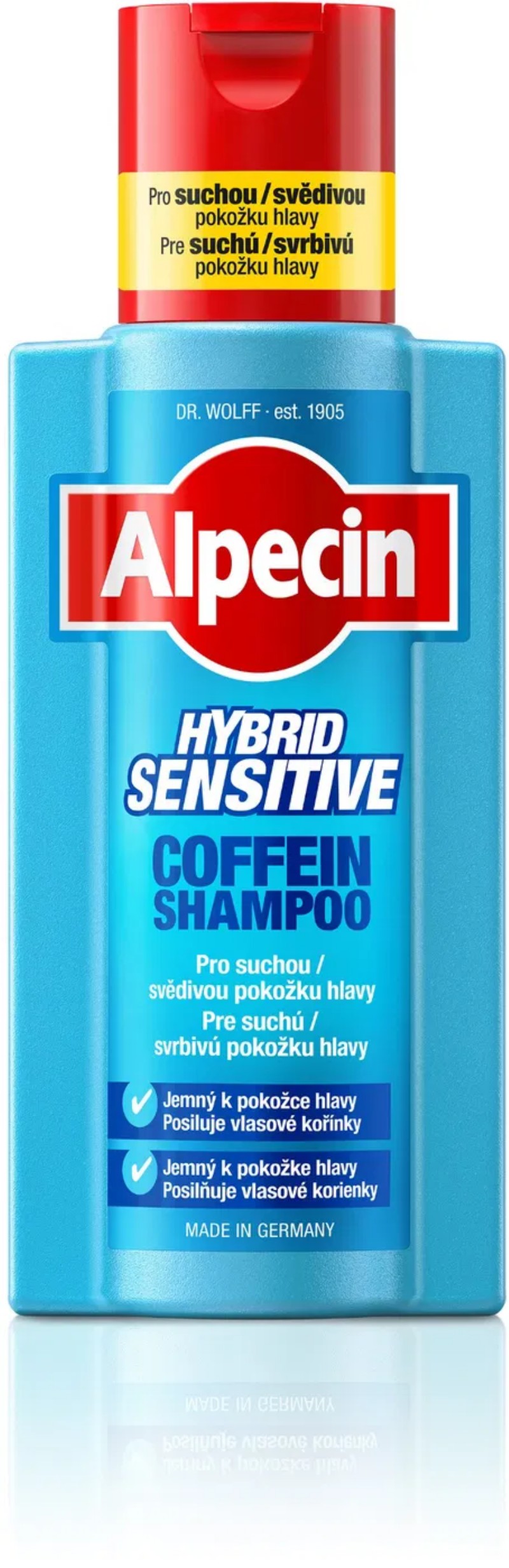 Sampon Alpecin Hybrid Sensitive 250ml Coffein