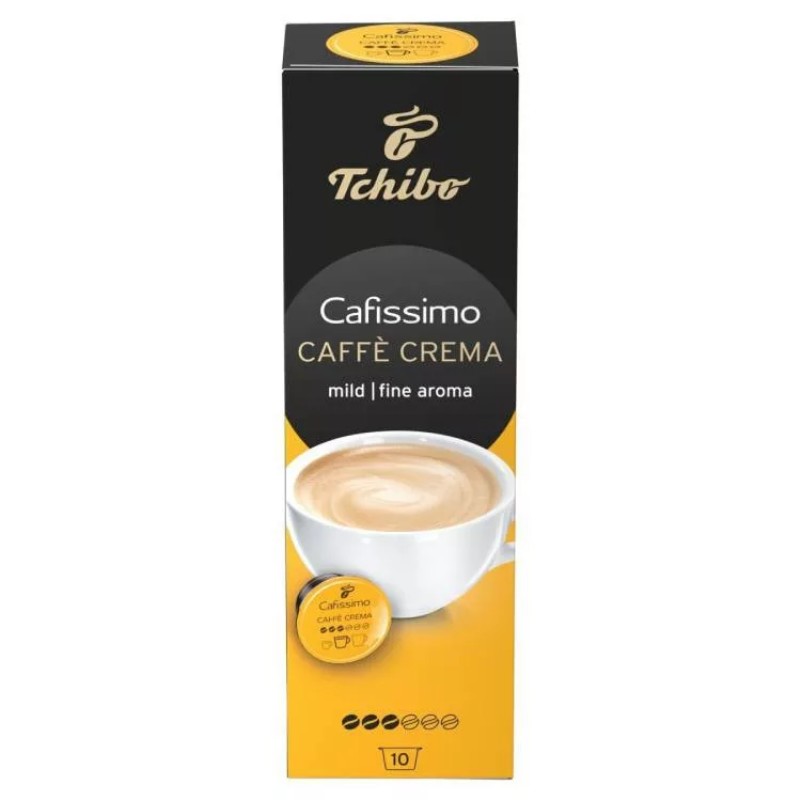 Kávé kapszula Tchibo 10db/csomag Cafissimo Caffé Crema Mild