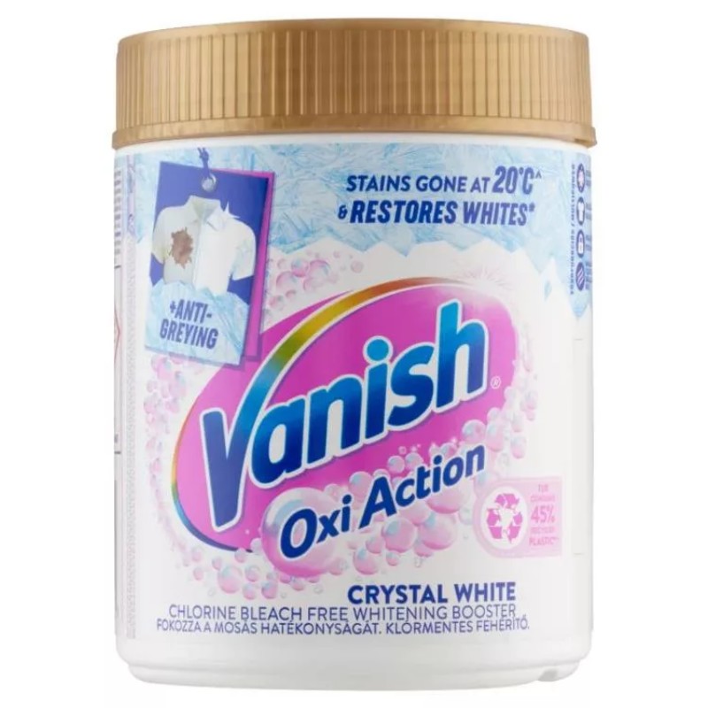 Folttisztító por Vanish 470g Crystal White