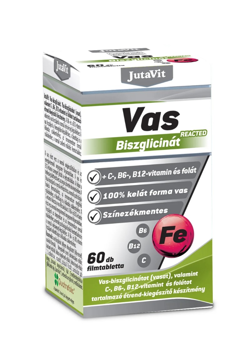 Vitamin JutaVit Vas Biszglicinát 60db