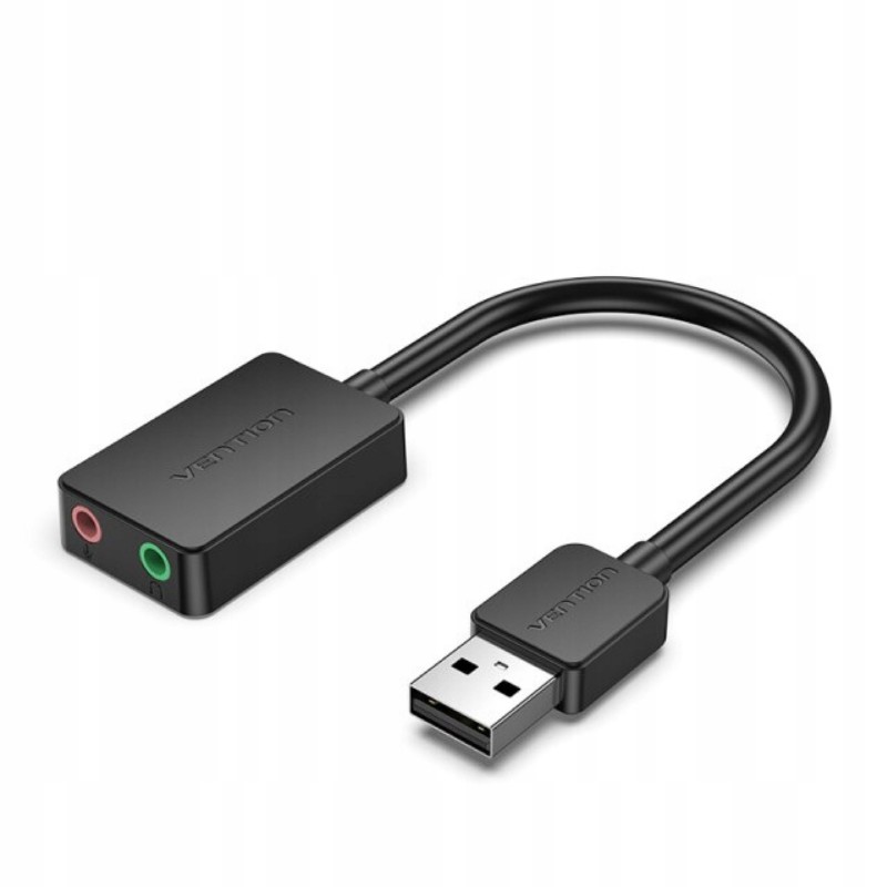 Hangkártya Vention USB- 2x3.5mm jack