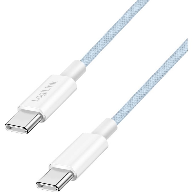 Kábel Logilink USB-C kábel 0,5m kék