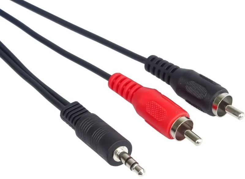 Kábel jack 2xRCA to 3,5mm jack 10m