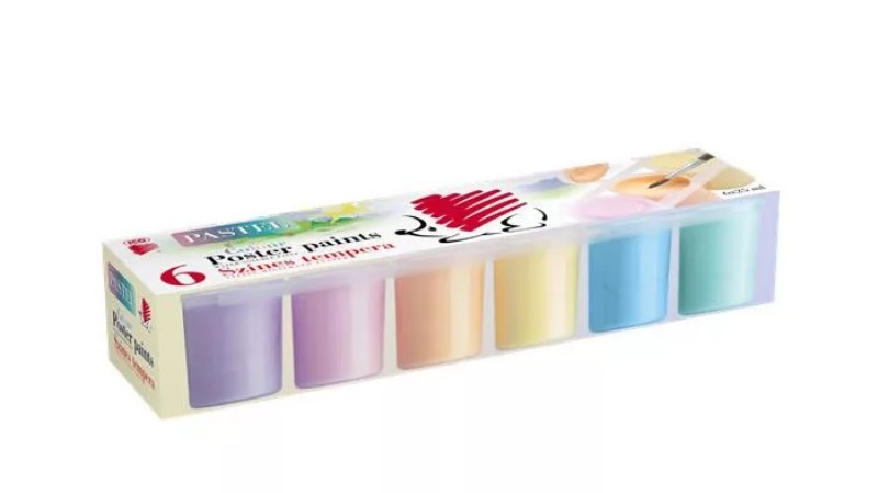 Tempera Ico Süni 6db-os tégely 25ml Pasztell