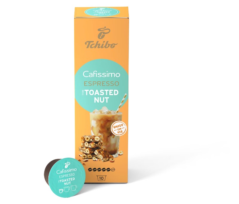 Kávé kapszula Tchibo 10db/csomag Cafissimo Espresso Toasted Nut