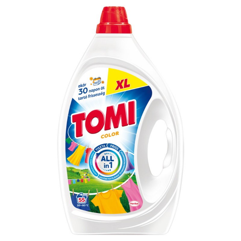 Folyékony mosószer Tomi Color Freshness 2,475L