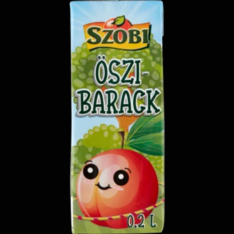 Gyümölcsital Szobi 0,2L őszibarack