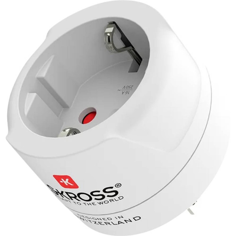 Adapter utazó SKROSS 240v EU2 pin - US földelt