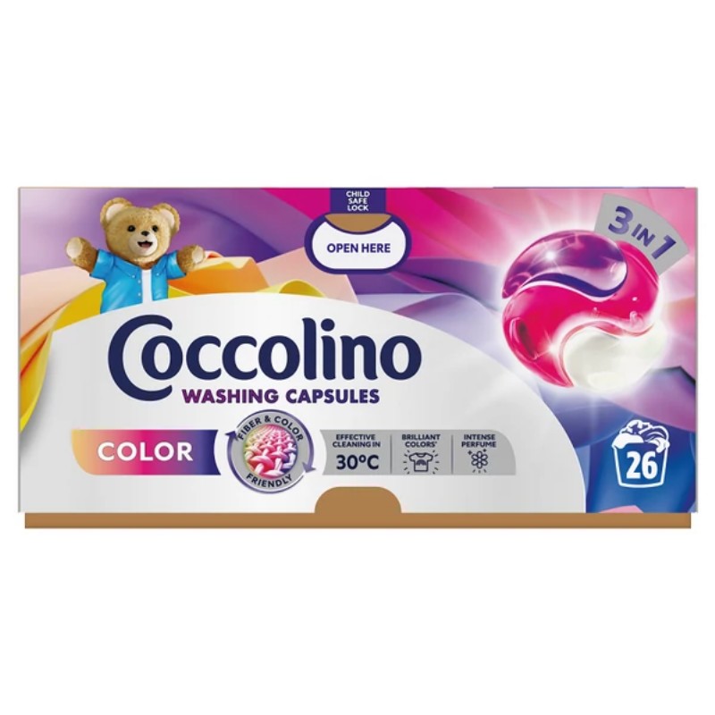 Mosókapszula Coccolino 26db 3in1 Color