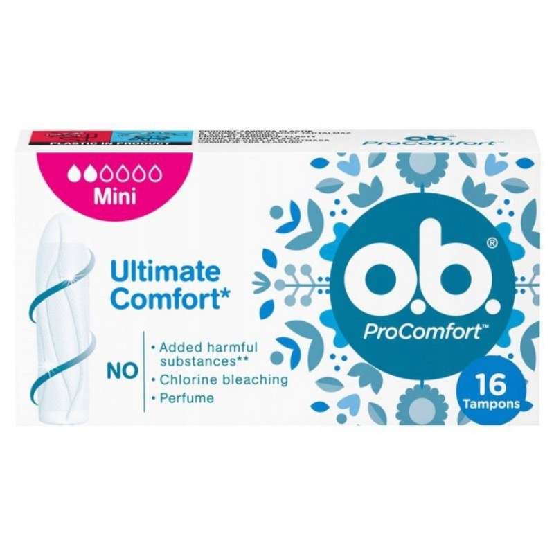 Tampon OB Ultimate Comfort 16db/csomag Mini
