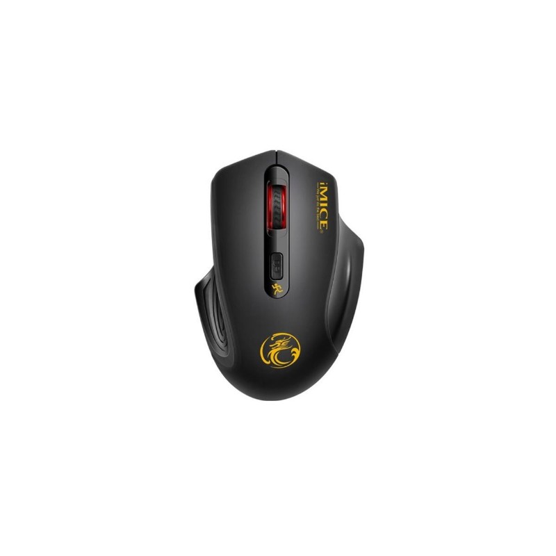 Egér iMICE E-1800 fekete Wireless